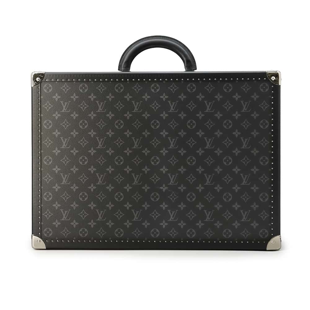 ルイヴィトン トランク モノグラム・エクリプス アルゼール55 LOUIS VUITTON 旅行用バッグ ハードトランクケース 黒 ブラック 【安心保証】 【中古】 ルイ・ヴィトン バッグ LOUIS VUITTON BAG 中古