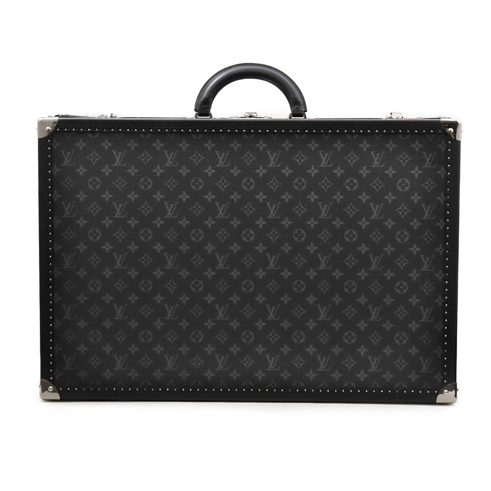 ルイヴィトン トランク モノグラム・エクリプス アルゼール65 LOUIS VUITTON 旅行用バッグ ハードトランクケース 黒 ブラック 【安心保証】 【中古】 ルイ・ヴィトン バッグ LOUIS VUITTON BAG 中古