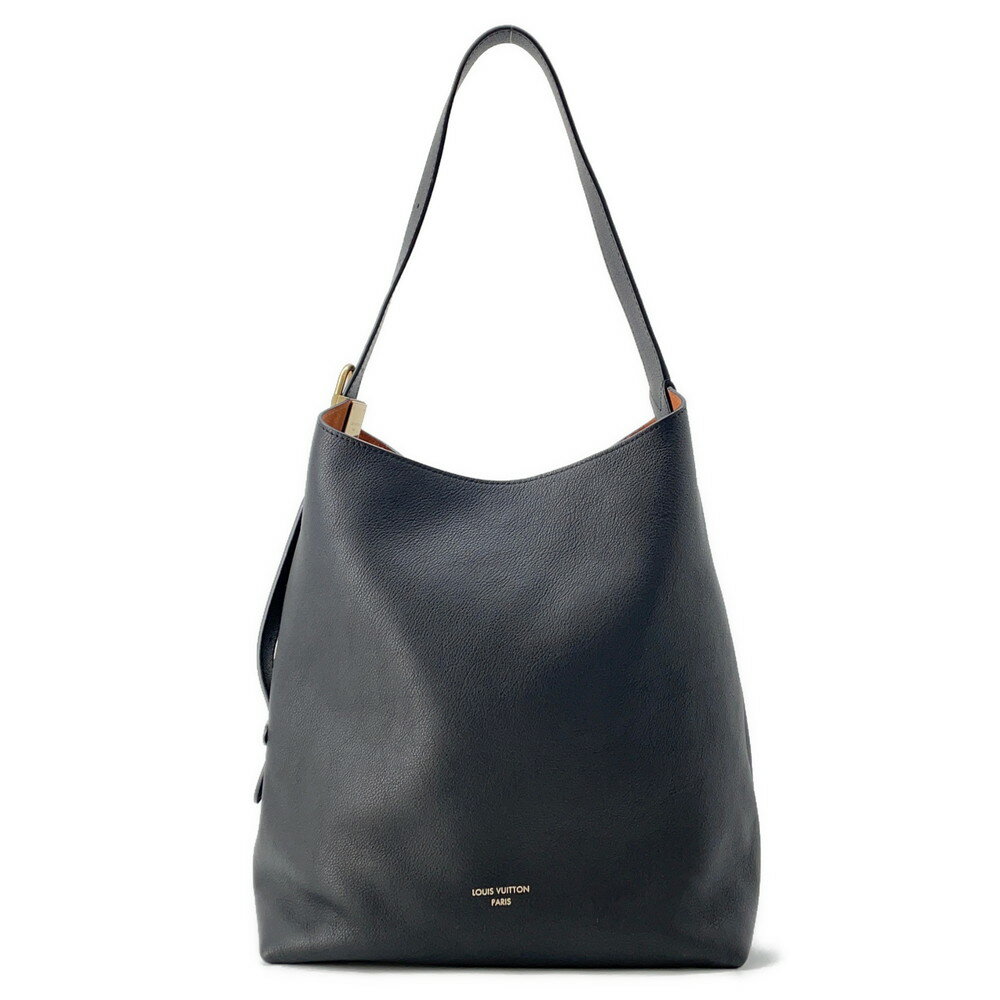 ルイヴィトン ショルダーバッグ グレインカーフレザー ロウキー・ホーボーMM M24856 LOUIS VUITTON ブラック 黒 【安心保証】 【中古】 ルイ・ヴィトン バッグ レディース LOUIS VUITTON BAG