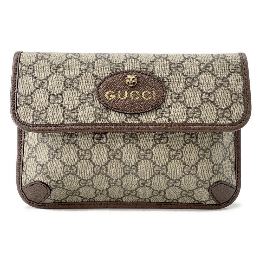 グッチ ボディバッグ GGスプリーム ネオヴィンテージ シェリーライン ベルトバッグ 493930 GUCCI バッグ 【中古】 グッチ GGスプリーム バッグ GUCCI BAG