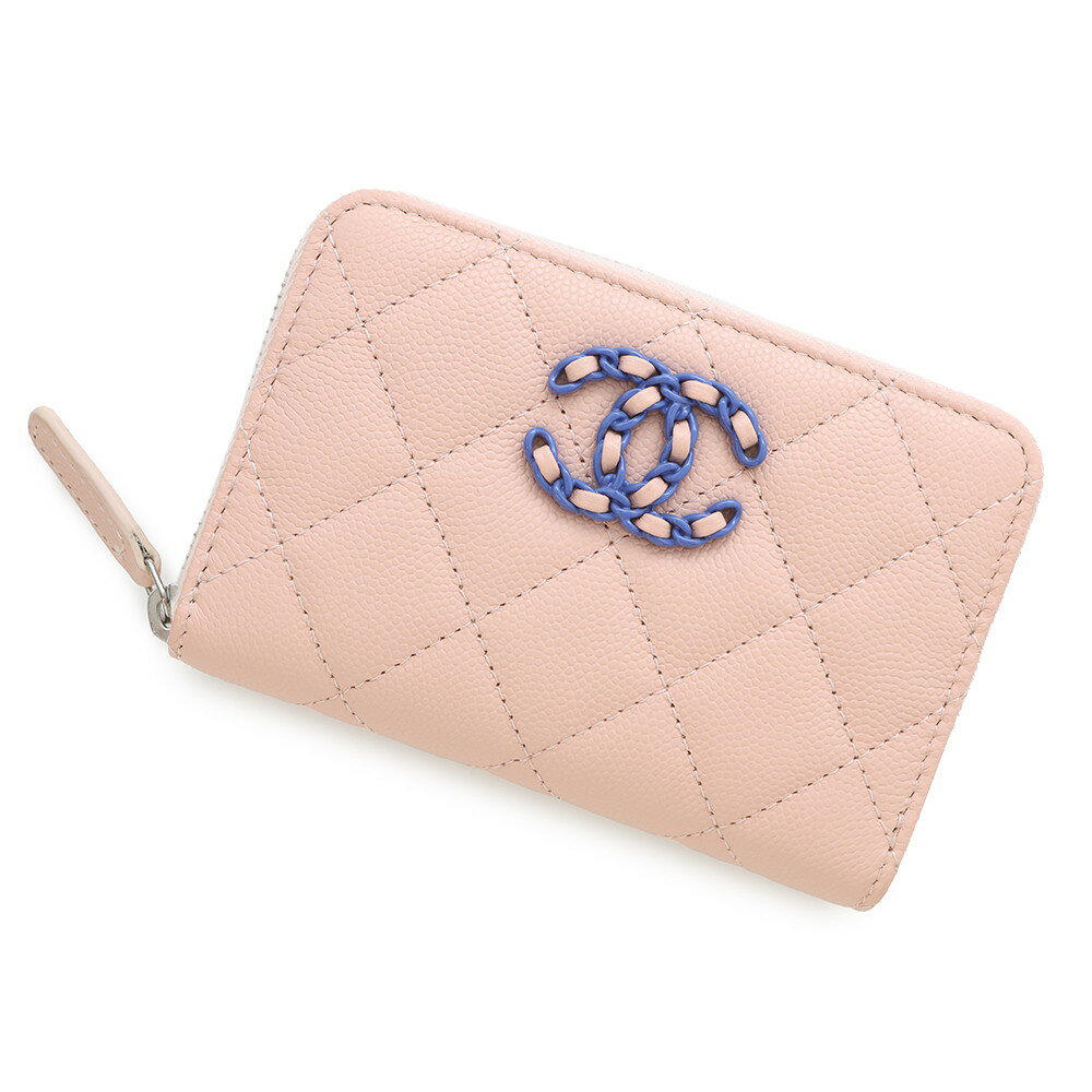 シャネル コインケース ココマーク マトラッセ CHANEL19 ジップコインパース キャビアスキン AP3716 CHANEL 財布 小銭入れ シャネル コインケース シャネル CHANEL WALLET