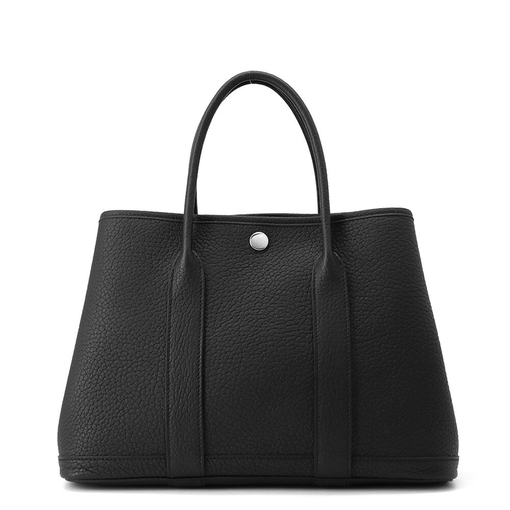 エルメス トートバッグ ガーデンパーティTPM ブラック/シルバー金具 ネゴンダ K刻印 黒 エルメス ガーデンパーティ エルメス バッグ エルメス レディース HERMES BAG