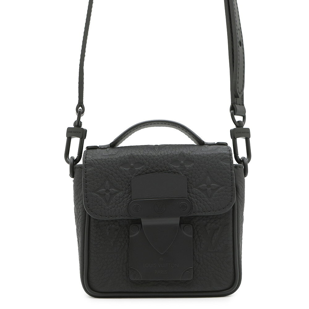 ルイヴィトン ショルダーバッグ モノグラム・トリヨン ピコ・Sロック M83148 LOUIS VUITTON ブラック 黒 【安心保証】 【中古】 ルイ・ヴィトン モノグラム バッグ メンズ LOUIS VUITTON BAG