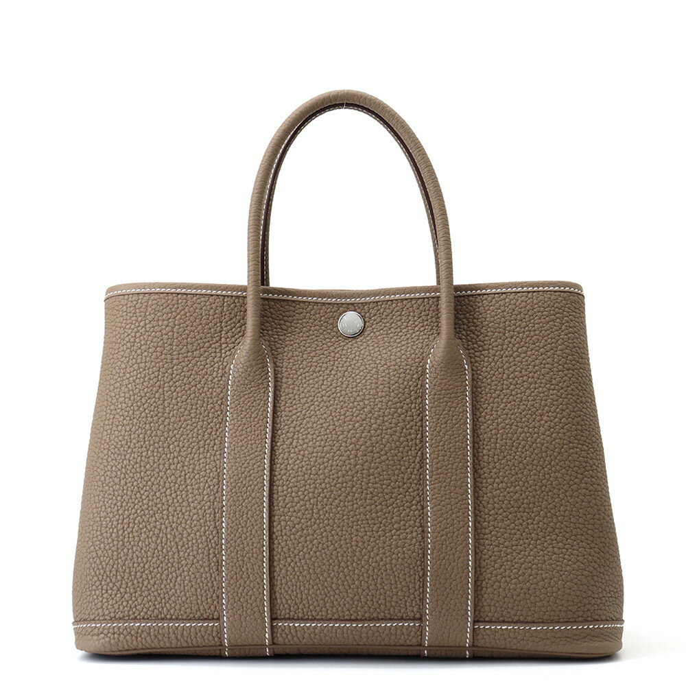 エルメス トートバッグ ガーデンパーティTPM エトゥープ/シルバー金具 ネゴンダ K刻印 HERMES Garden Party エルメス ガーデンパーティ エルメス バッグ エルメス レディース HERMES BAG