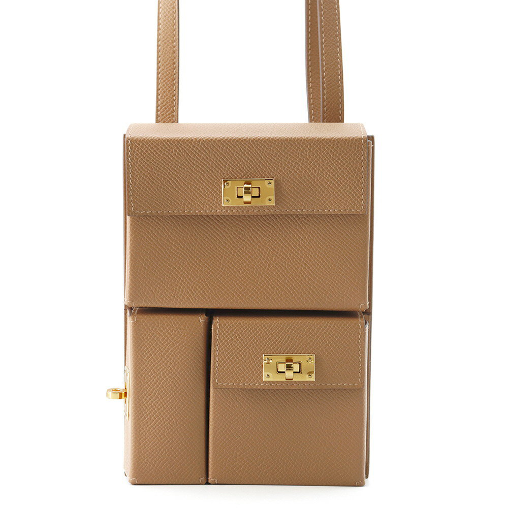 エルメス ショルダーバッグ ケリーマルチポケット ゴールド/ゴールド金具 エプソン K刻印 エルメス バッグ エルメス HERMES BAG