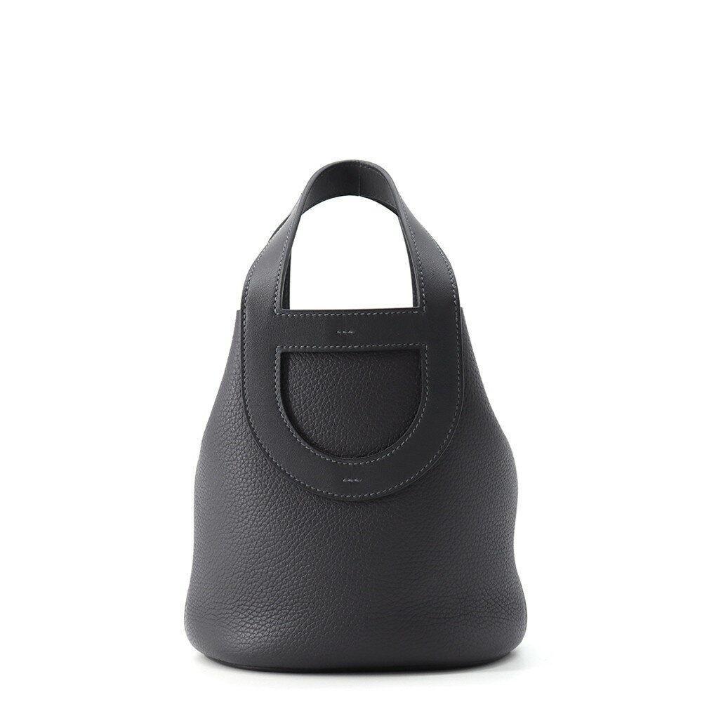 エルメス トートバッグ インザループ 18 キャバン/シルバー金具 トリヨンクレマンス/スイフト B刻印 【安心保証】 【中古】 エルメス インザループ HERMES BAG