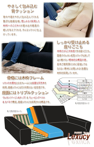 ローソファローソファーソファーソファ3人掛用3人掛けソファ3人用こたつ用北欧フロアソファフロアソファーレクシー【楽天最安値挑戦中】楽天優勝セール半額記念【楽天優勝セール_ポイント】【ポイント】【レクシー3PFAB】(dzl)