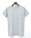 【中古】N.HOOLYWOOD (エヌハリウッド) 阪急メンズ大阪限定 ピンストライプTシャツ 16SS GREY 38 グレー PIN STRIPE POCKET TEE T-SHIRT ポケット Hankyu メンズ館 Nハリウッド ミスターハリウッド UNDER SUMMIT WEAR アンダー サミット ウェア 【コンビニ受取対応商品】