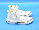 【中古】 CONVERSE (コンバース) CANVAS ALL STAR COLORS HI キャンバスオールスター カラーズハイ US9 27.5cm WHITE×BLACK 1CJ604 ハイカットスニーカー シューズ 靴