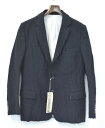【新品】 COPANO86 (コパノ ハチジュウロク)Cutting Edge Tailored Jacket カッティングエッジテーラードジャケット 2つボタン BLACK 44