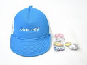 【新品】 SEVESKIG (セヴシグ) NEON BADGE CAP ネオン バッジキャップ ネオンカラーメッシュキャップ バッヂ BLUE F