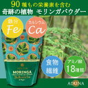 【送料無料】【大容量】ADUNA モリンガスーパーリーフパウダー・粉末(非加熱)275g:お得なビックサイズ/鉄分・カルシウム・アミノ酸など90種の栄養素【スーパーフード】/アドナ