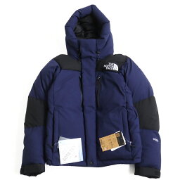 未使用品 THE NORTH FACE ザ・ノースフェイス ND91950 BALTRO LIGHT JACKET/バルトロライトジャケット GORE-TEX INFINIUM/ゴアテックス ダブルフラップ仕様 切替デザイン ダウンジャケット ネイビー S 正規品 メンズ【中古】