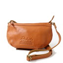 【中古】極美品△大人気♪ DAKOTA/ダコタ レディース ロゴ型押し レザー 斜め掛け ショルダーバッグ ブラウン シンプル コンパクトデザイン◎