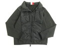 【中古】良品▽2017年製 MONCLER モンクレール マグリア ロゴZIP付き ダブルZIPUP ダウン切替 ジャケット ブラック M