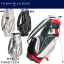 トミー ヒルフィガー ゴルフ TOMMY HILFIGER ハニカムスタンドバッグ THMG7SC4 ◆ ゴルフ ゴルフバッグ ラウンド用品 キャディバッグ Caddie bag スタンド式