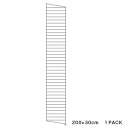 【 送料無料 】 String サイドフレーム 200×30cm (1枚組) | ストリング フレーム 飾り棚 壁掛け 壁付け サイドパネル ウォールシェルフ インテリア おしゃれ お洒落 家具 北欧 北欧家具 ラック 収納 リビング 組み立て