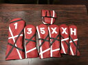 Rose&Fire Red Funny Stripe Headcover Red/Black/White ローズアンドファイアー レッドファニー ストライプ ヘッドカバー レッド ブラック ホワイト