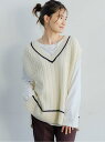 【glr_okini_0928】【glr_tsubasa_0913】UNITED ARROWS green label relaxing レディース ニット ユナイテッドアローズ グリーンレーベルリラクシン