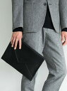 UNITED ARROWS green label relaxing 【WEB限定】★★レザードキュメントケース / クラッチバッグ ユナイテッドアローズ グリーンレーベルリラクシング【送料無料】