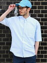 【SALE/50%OFF】UNITED ARROWS green label relaxing SC OX BIG/S ボタンダウン-N S/S 半袖シャツ ユナイテッドアローズ グリーンレーベルリラクシング シャツ/ブラウス【RBA_S】【RBA_E】