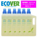 【送料無料】【6本組】エコベール ランドリーリキッド（洗濯用液体洗剤） ・ECOVER・洗濯用洗剤・洗濯洗剤・衣類用洗剤・エコ洗剤・業務用【FS_708-9】KY