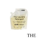 THE 洗濯洗剤 詰替用 450ml(洗濯洗剤/衣類用洗剤 エコ洗剤 部屋干し 節水 節電 時短 すすぎ1回 がんこ本舗/4547639511188)