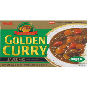 【4100円以上で送料280円】売れてるんです！SBゴールデンカレー 1kg　輸出用 Golden Curry 【2sp_120810_green】