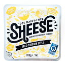 動物原料&乳製品不使用 シーズ・ マイルドチェダースタイル ブロック 200g【ベジタリアンチーズ Vegan Cheese sheese】 tt jn