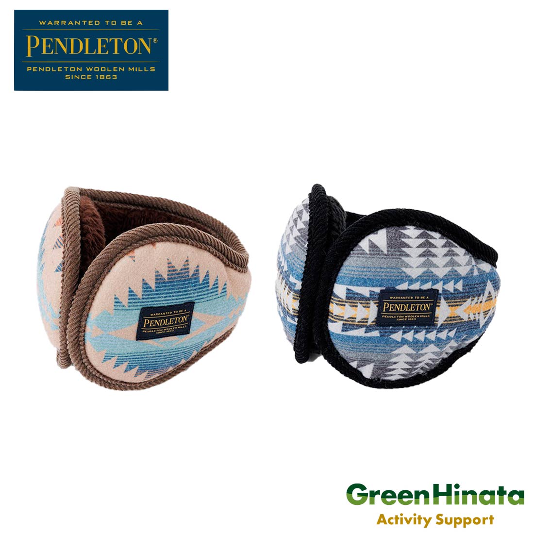 【自社在庫品】 ペンドルトン ポリフランネル イヤーマフ 耳当て PENDLETON Poly Flannel Ear Muff