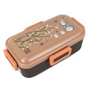 となりのトトロ 木目ふわっと弁当箱 362989(PFLB6WB) 530ml お弁当箱/ランチボックス/スタジオジブリ/マックロクロスケ/桜/ブラウン/和柄/スケーター【60】