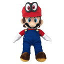 スーパーマリオ オデッセイ ぬいぐるみ【マリオ】(36cm) 帽子取り外し可能/キャッピー/スイッチ/ゲーム/おもちゃ/雑貨/グッズ/任天堂/スマッシュブラザーズ/スマブラ/キャラクター