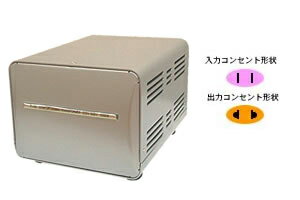 カシムラ　2口マルチトランス　TI-20　保証付　AC220-240V（合計容量1500W）⇔昇降圧⇔AC100V（合計容量1500W）
