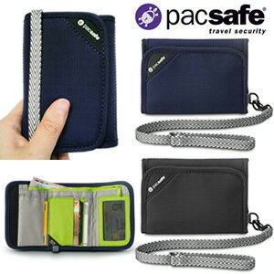 防犯用!PacSafe(パックセーフ)RFIDセーフV125(三つ折り財布)1297016…...:griptone:10011564