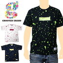 【50%OFF】GROOVER GRAND グルーバーグランド Tシャツ 半袖 メンズ かっこいい 白 黒 ピンク ネイビー ペイント BOXロゴ ストリート系 ファッション スケボー ダンス 衣装 B系 XXL 2XL 2L 3L 大きいサイズ