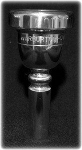 Warburton （ワーバートン） トロンボーンマウスピース太管用・ワンピースモデル...:groovintrumpet:10001080