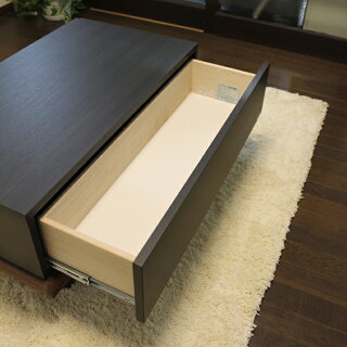 【商品名】BNセンターテーブルローテーブル【カラー】ブラック黒木目あり【サイズ】幅92.7×奥行56×高さ38cm【生産国】国産日本製福岡県【主素材】無垢材・ウォールナット材硬質シート北欧収納付きリビングテーブル90cm