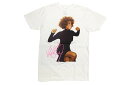 WHITNEY HOUSTON OFFICIAL PHOTO T-SHIRT (WHITE)ホイットニー・ヒューストン/ショートスリーブティーシャツ/ホワイト