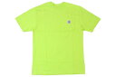 Carhartt WORKWEAR POCKET T-SHIRTS(K87/327:SOUR APPLE)ϡ/ƥ/饤॰꡼