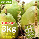 お買い得!!山形産 ラ・フランス 3kg( L〜2Lサイズ8〜12個入り)★送料無料★