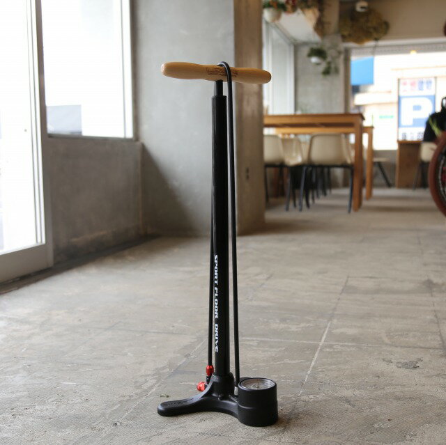 LEZYNE レザイン SPORT FLOOR DRIVE フロアポンプ 空気入れ ゲージ付き...:grumpy:10001685