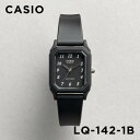 CASIO STANDARD ANALOGUE LADYS カシオ スタンダード アナログ レディース LQ-142-1B 腕時計 チープカシオ チプカシ プチプラ ブラック 黒 日本未発売