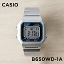 CASIO STANDARD DIGITAL カシオ スタンダード デジタル B650WD-1A 腕時計 メンズ レディース チープカシオ チプカシ プチプラ シルバー ブラック 黒 日本未発売