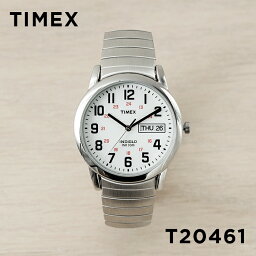 TIMEX EASY READER タイメックス イージーリーダー <strong>デイデイト</strong> 35MM T20461 腕時計 時計 ブランド メンズ レディース アナログ シルバー ホワイト 白 蛇腹 メタル ギフト プレゼント