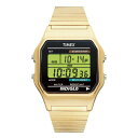 TIMEX CLASSIC DIGITAL タイメックス クラシック デジタル T78677 腕時計 時計 メンズ レディース ゴールド 金 ブラック 黒