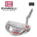 EVNROLL/イーブンロール ER7v FULL MALLET PUTTER SHORT PLUMBER ER-7V フルマレットパター ショートプラマー ツアータック ブラックグリップ Vシリーズ 【送料無料】【日本正規品】【ポイント10倍】
