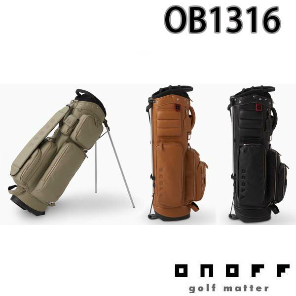 【2016年モデル】ONOFF/オノフ OB1316 スタンドキャディバッグ 9型 グローブライド/Globeride 【送料無料】の画像
