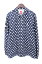 シュプリーム/SUPREME ×ノースフェイス/THE NORTH FACE 【15SS】【Packble Waterproof Coache Jacket】スター総柄パッカブルコーチジャケット(L/ネイビー×ホワイト)【OM10】【メンズ】【023081】【中古】bb81#rinkan*A