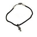 クロムハーツ/Chrome Hearts 【KZ/ケーゼット】CHクロススタック シルクブレスレット