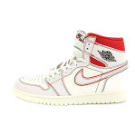 ナイキ/NIKE 【AIR JORDAN 1 RETRO HI OG PHANTOM 555088-160】エアジョーダン1レトロハイオージーファントムスニーカー(28.5cm/ホワイト×レッド)bb154#rinkan*S